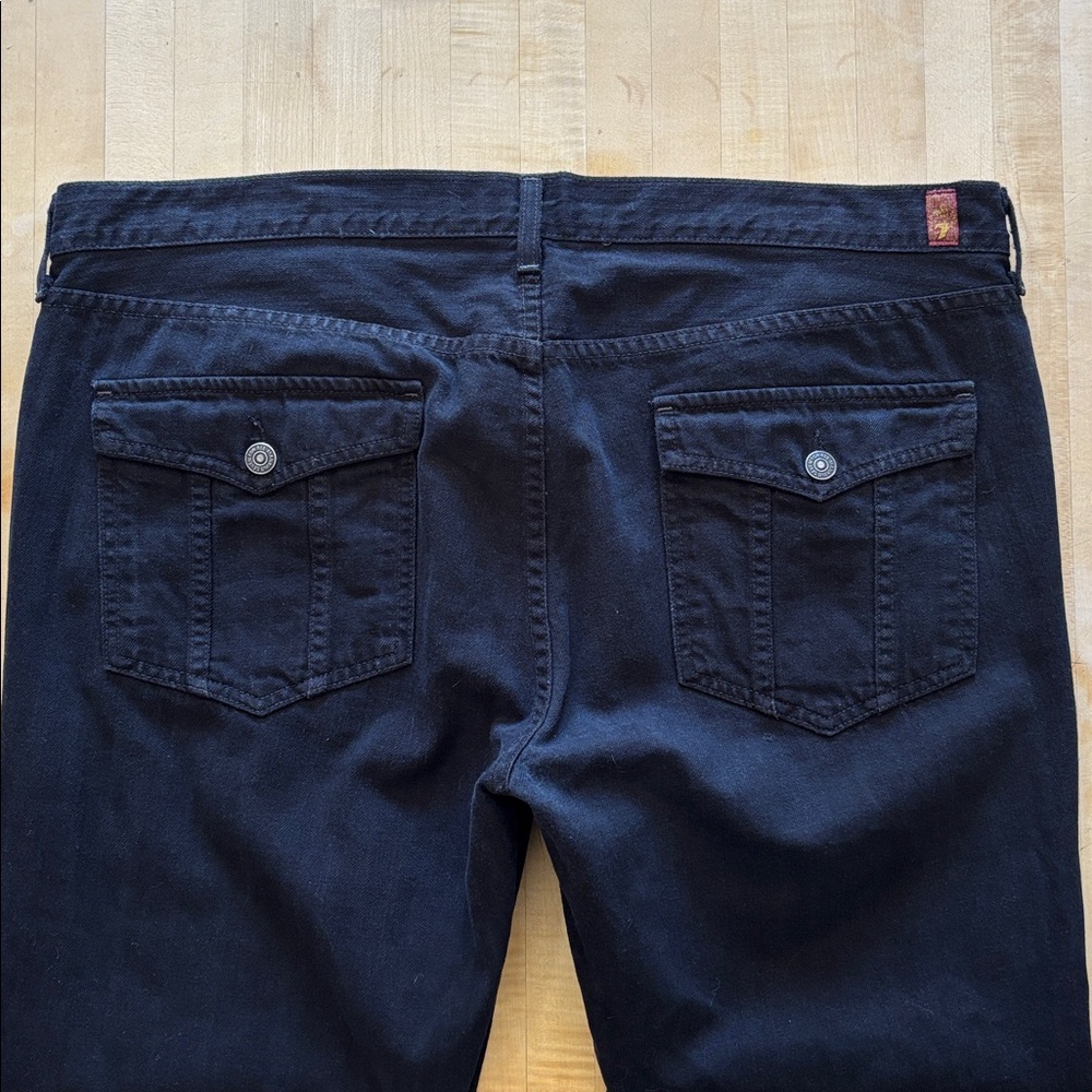 VTG 7 For All Mankind Jeans‎ Women’s Size 40 Roxy Black Bootcut 42x30